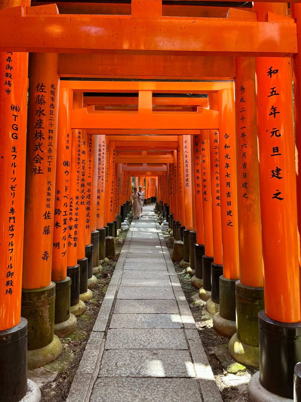 Der Tunnel aus Torii