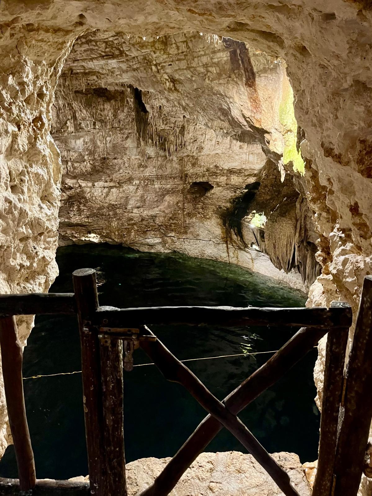 The pool under the rock